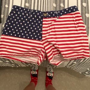 American flag shorts from chubbies